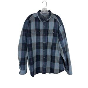 Mountain Hardwear WALCOTT Plaid Heavy Cotton Shirt Shacket Mens XXL Gorpcore